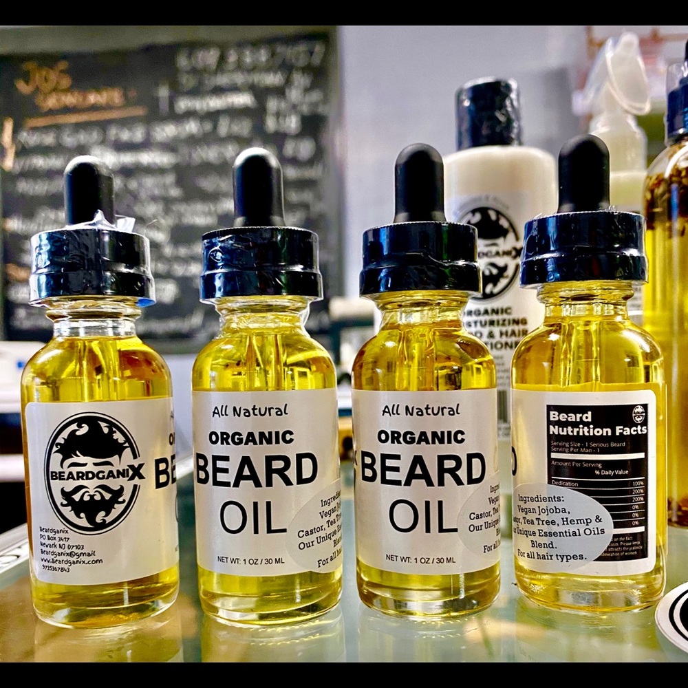 1 oz Organic Beard Growth Oil